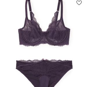 NWT Adore me bra and panty